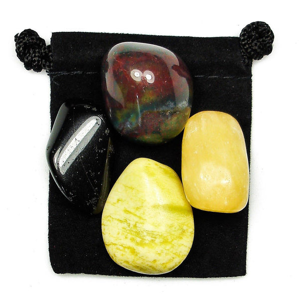 Etheric Cleansing Tumbled Crystal Healing Set