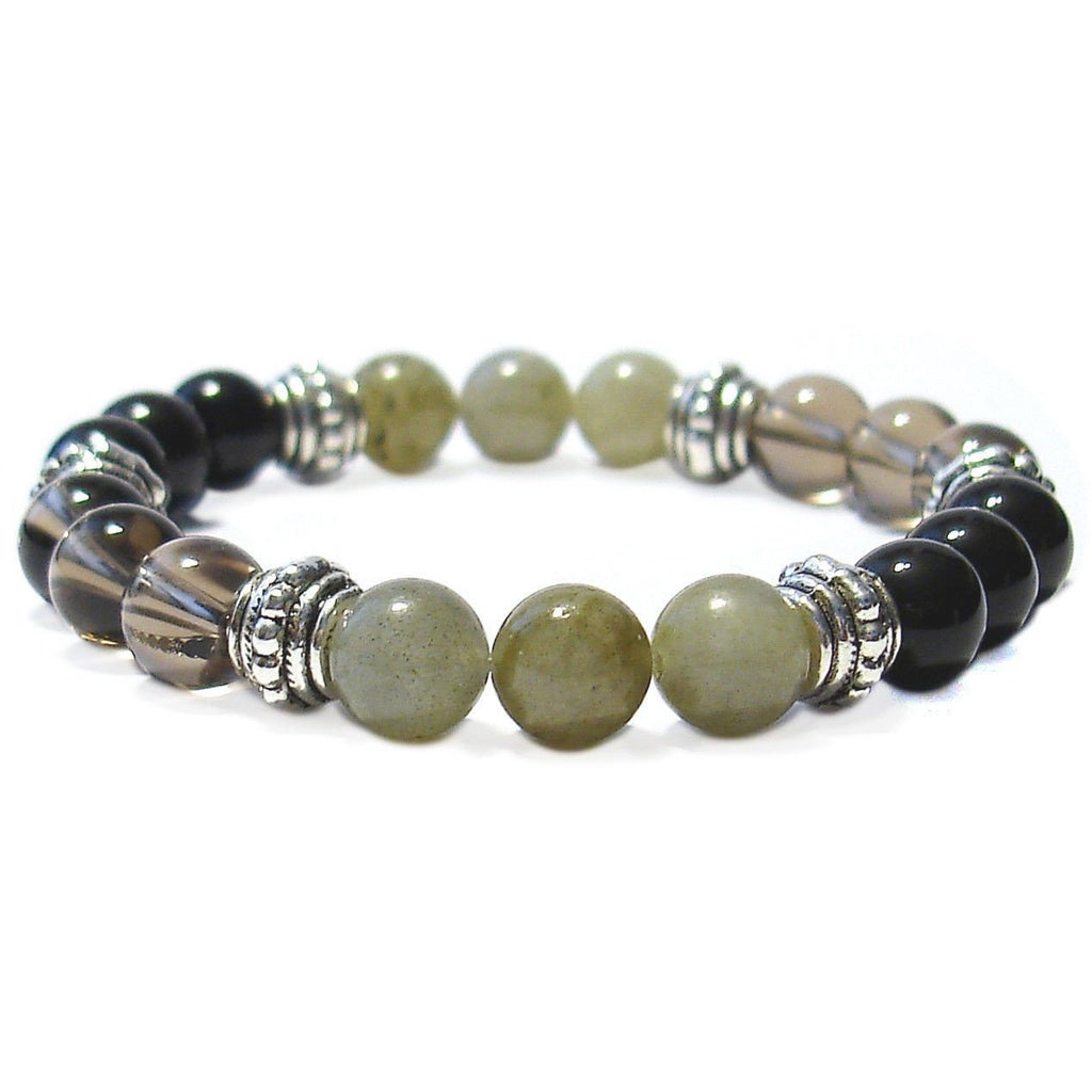 Manifestation (Law of Attraction) 8mm Crystal Intention Bracelet | The ...