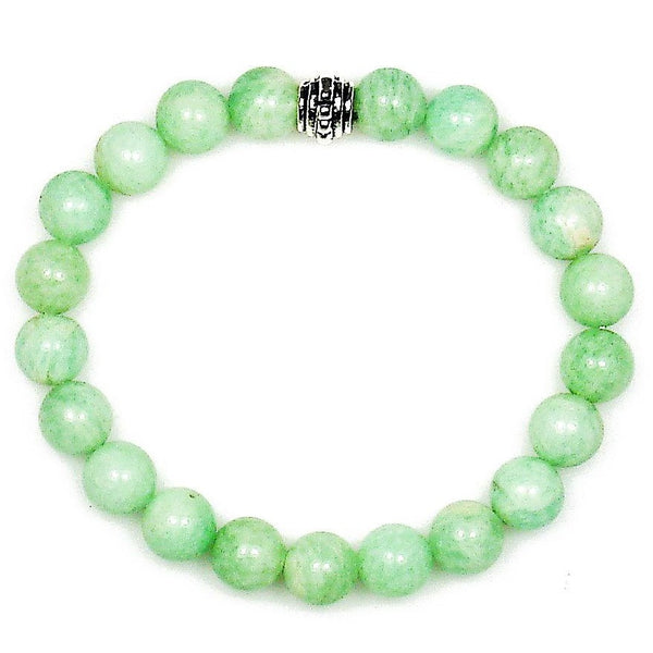 Amazonite 8mm Round Crystal Bead Bracelet | The Magic Is In You