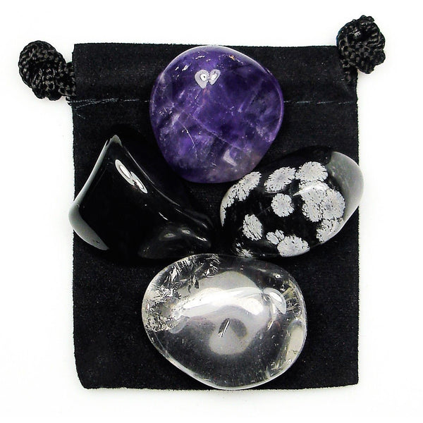 Finding Your Center Tumbled Crystal Healing Set