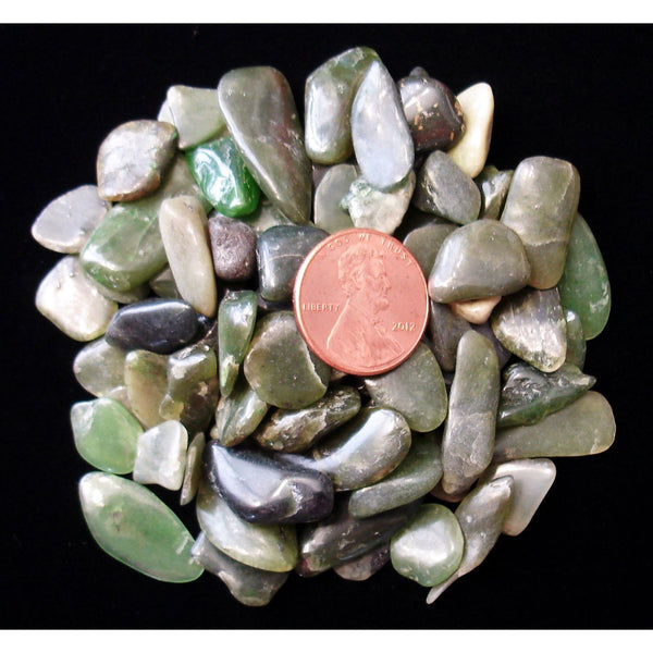 Jade (Nephrite) Tumbled Crystal Sharing Stones