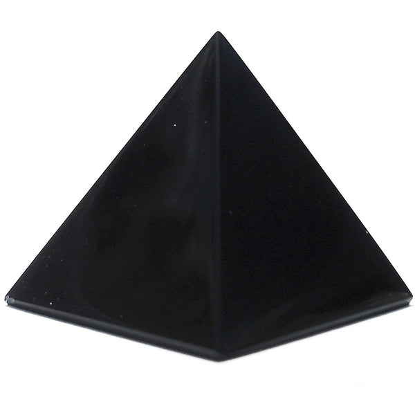 Obsidian (Black) Crystal Pyramid